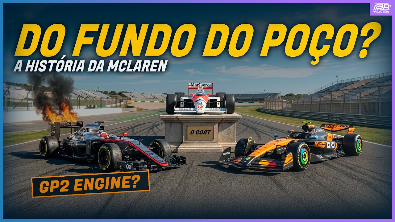 A QUEDA da McLaren: do IMPÉRIO de SENNA à HUMILHAÇÃO do GP2 ENGINE 