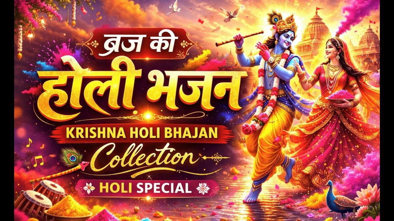 🔴 LIVE Holi Mahotsav 2026 | Nonstop Holi Bhajans | Rangon Mein Bhakti