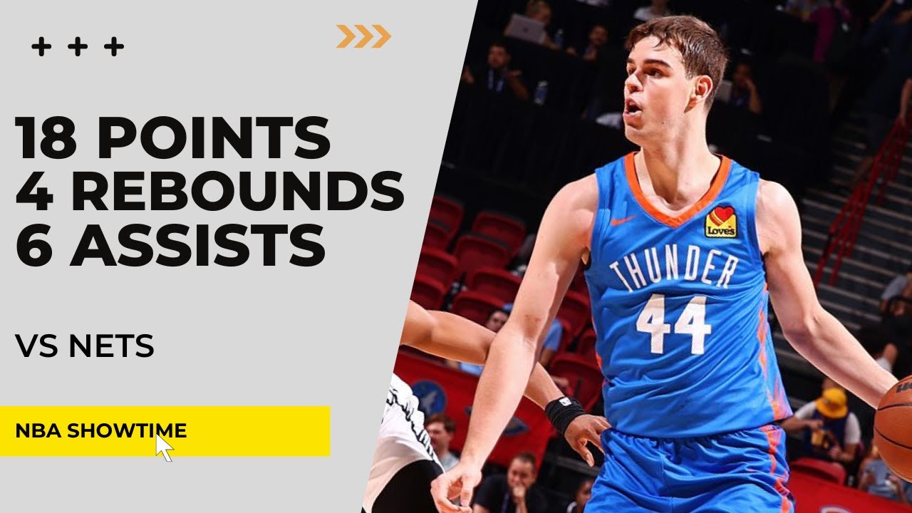 Nikola Topic 18 Points, 6 Assists, 4 Rebs vs Nets I 2025 NBA Summer League