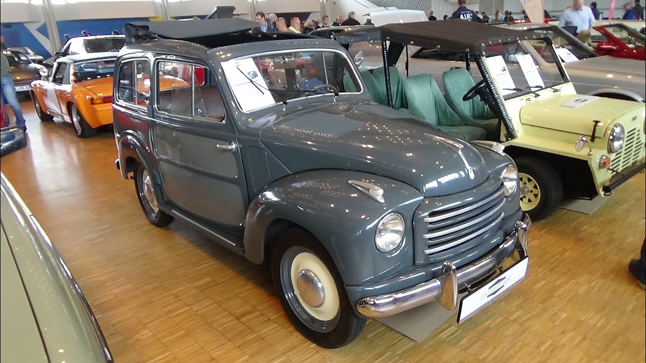 1953 - Fiat 500C Topolino Belvedere - Exterior and Interior - Technorama Ulm 2015