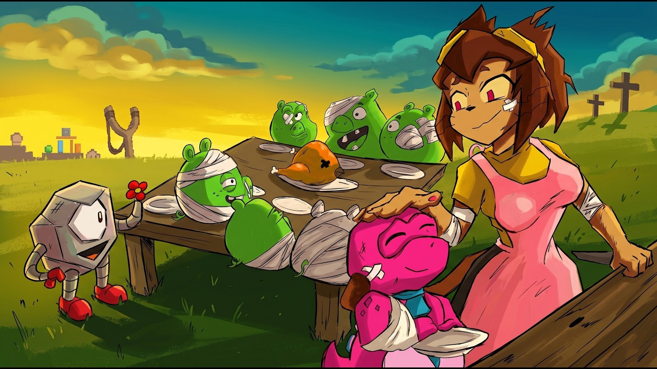 Кит в Angry Birds: Спасение свиней! (#gameoverse)