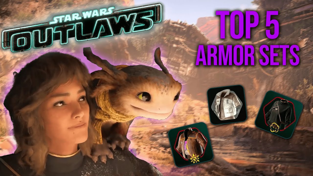 5 ЛУЧШИХ комплектов брони в Star Wars Outlaws [от начала до конца игры]