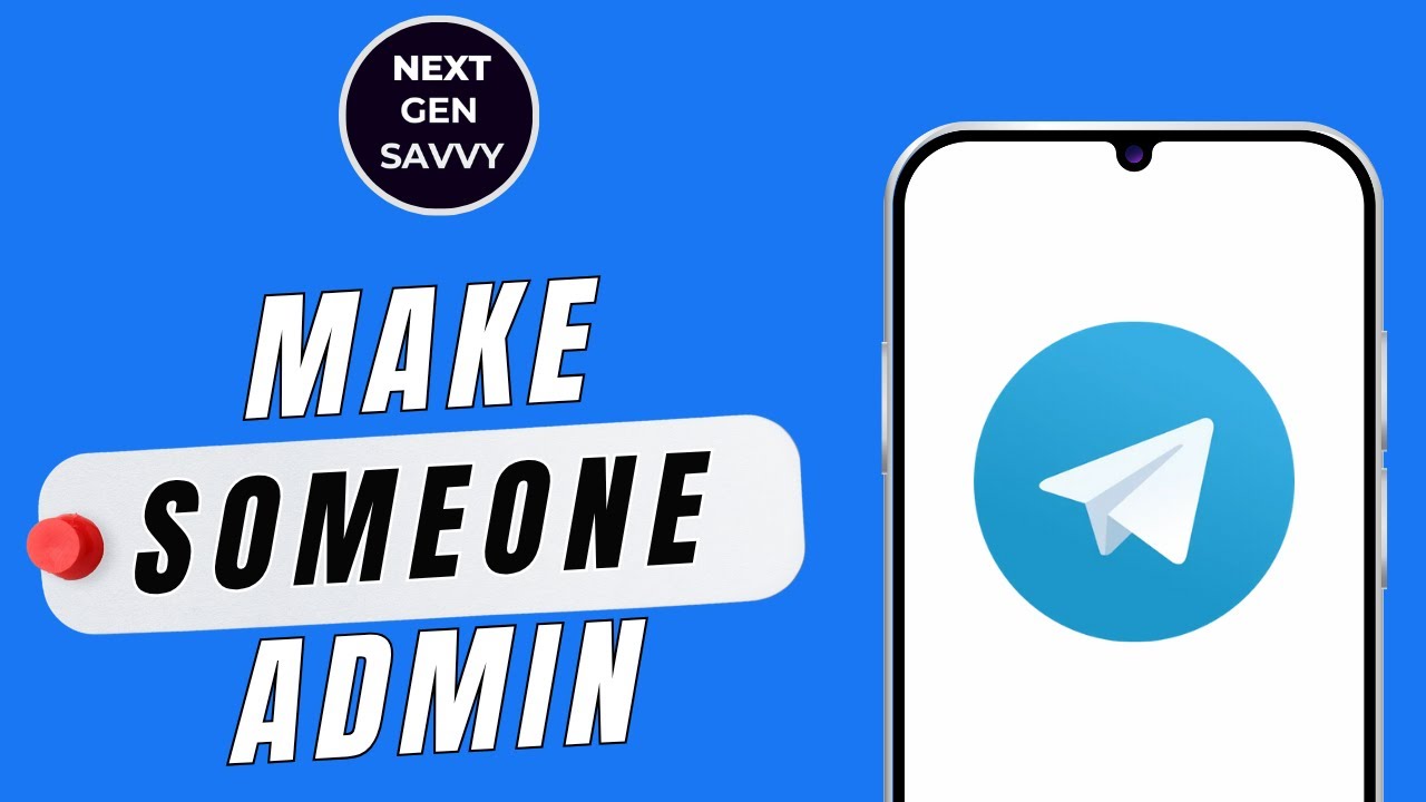 HOW TO MAKE SOMEONE AN ADMIN ON TELEGRAM