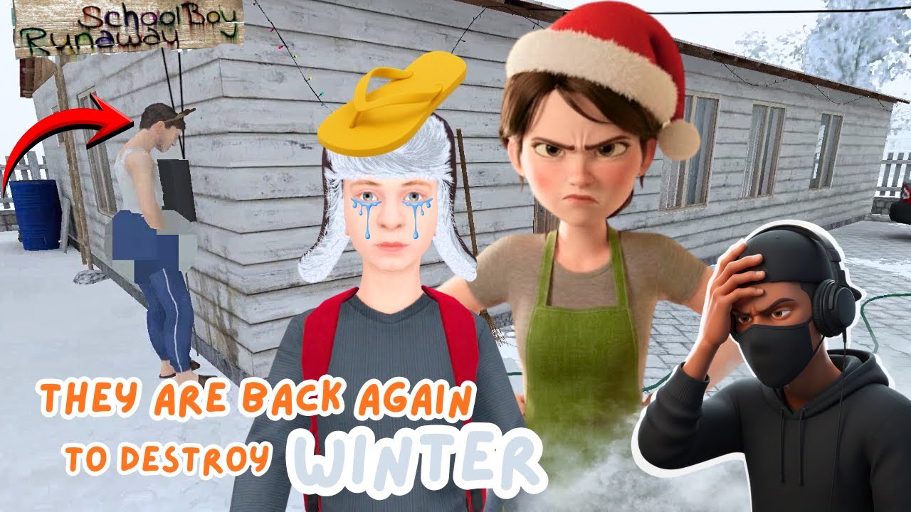 WE ARE BACK IN WINTER | SCHOOL BOY RUNAWAY-WINTER UPDATE | FUN & SERIOUSLY FRUSTRATED 