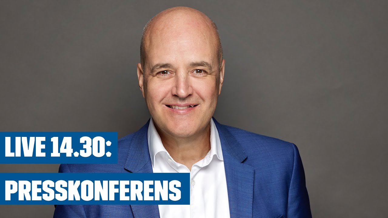 Presskonferens med Fredrik Reinfeldt - Valberedningens förslag till SvFF:s förbundsmöte