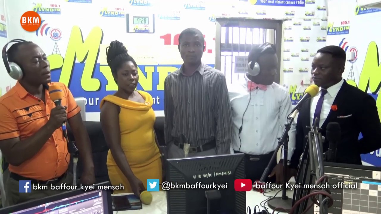 BAFFOUR KYEI MENSAH AND VICTORY VOICES @ MYND 105 1 FM CAMPUS