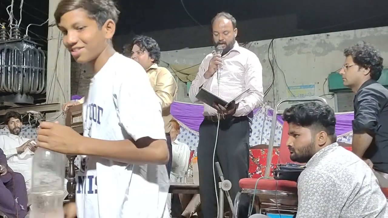 Mere Yeshu  Ji de Zor di kya baat hai (Live) Worship Evg Chand Raheel Shaab🙏🏾Dholak By Zabikhan.❤️🙏🏾