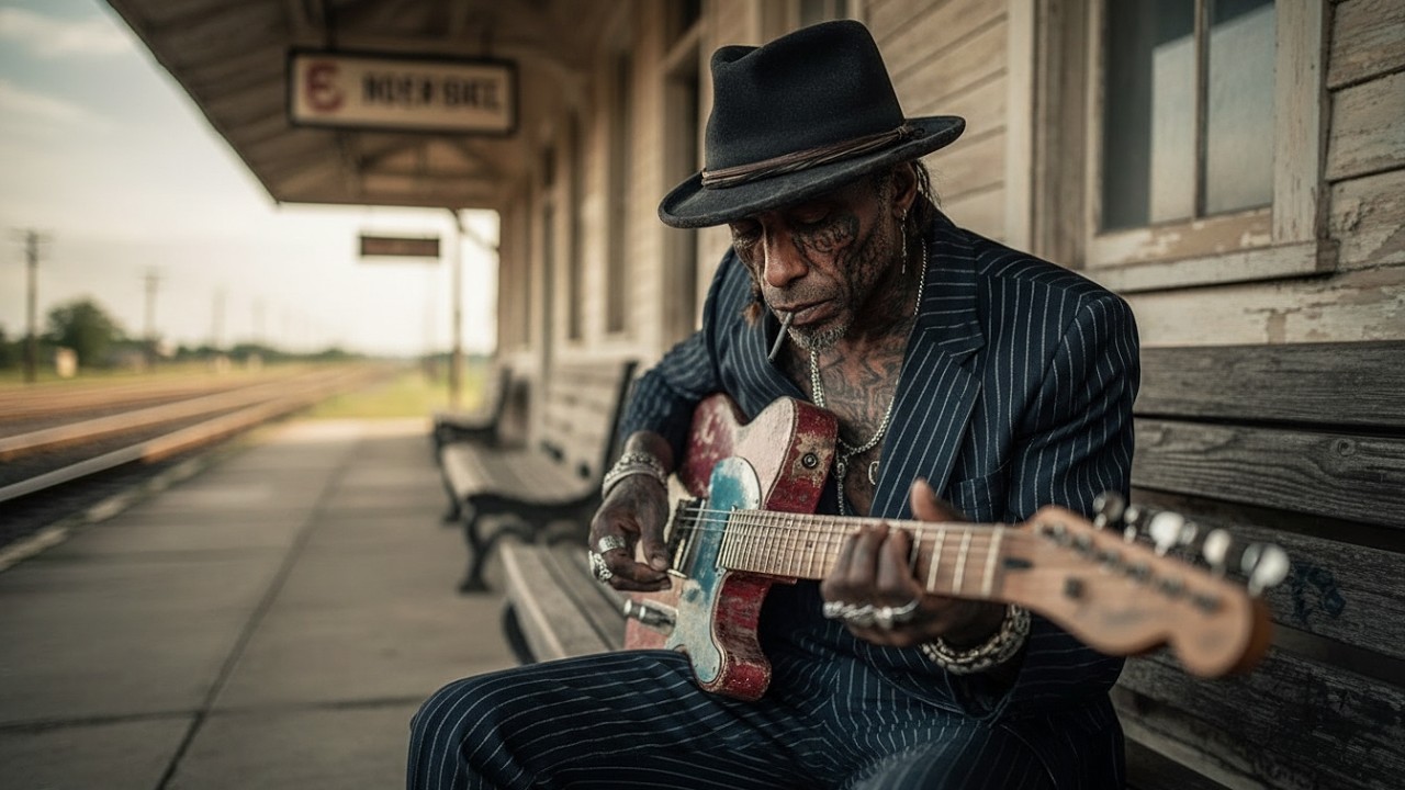 DEEP Southern DELTA Blues - BLOOD & DUST (Wicked Slide Guitar)