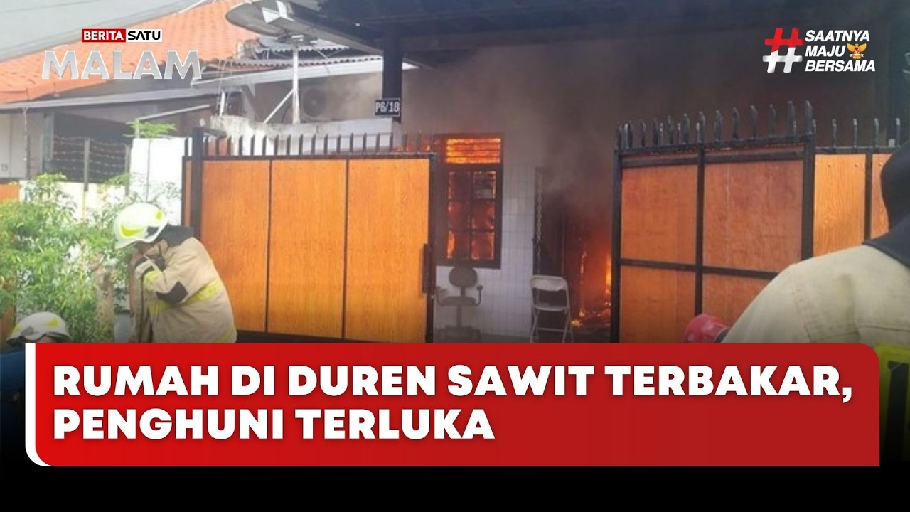 🔴 LIVE | Rumah di Duren Sawit Terbakar, Penghuni Terluka - Beritasatu Malam
