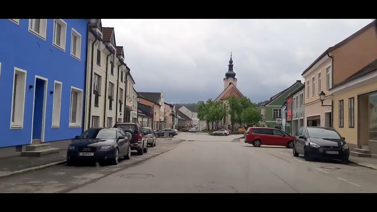 LITSCHAU Austria🇦🇹 przez miasteczko...by maajk