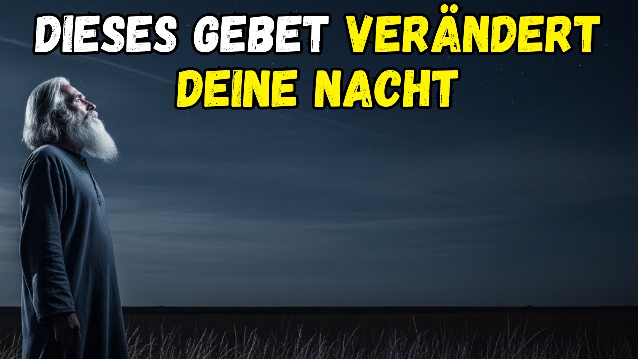 Was Gott tut, während du schläfst: Das heutige Gebet des Glaubens und der Stärkung.