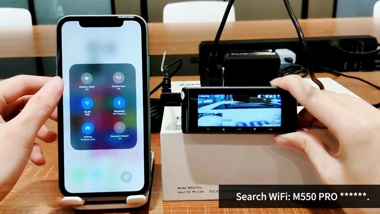 How to connect AZDOME Dash Cam WIFI?