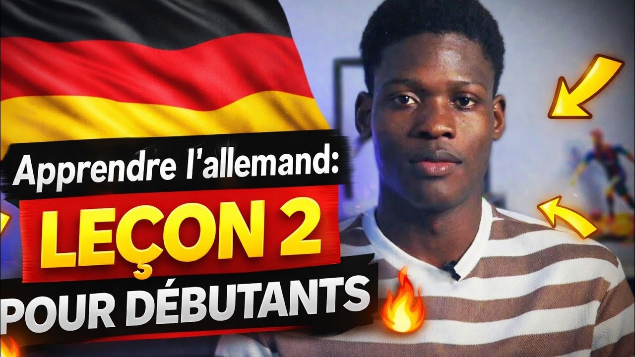 🇩🇪Apprendre l&rsquo;Allemand : Le&ccedil;on 2 pour D&eacute;butants (Prononciation, Conjugaison, Pronoms perso...)