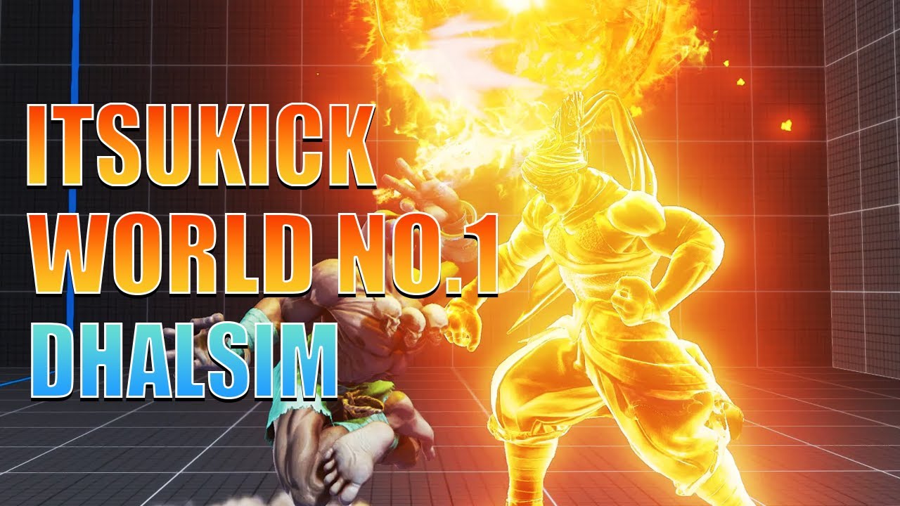 itsukick World No.1 Dhalsim sf5 Season5 SF5 FGWX  StreetFighter5 sfv sf5ce