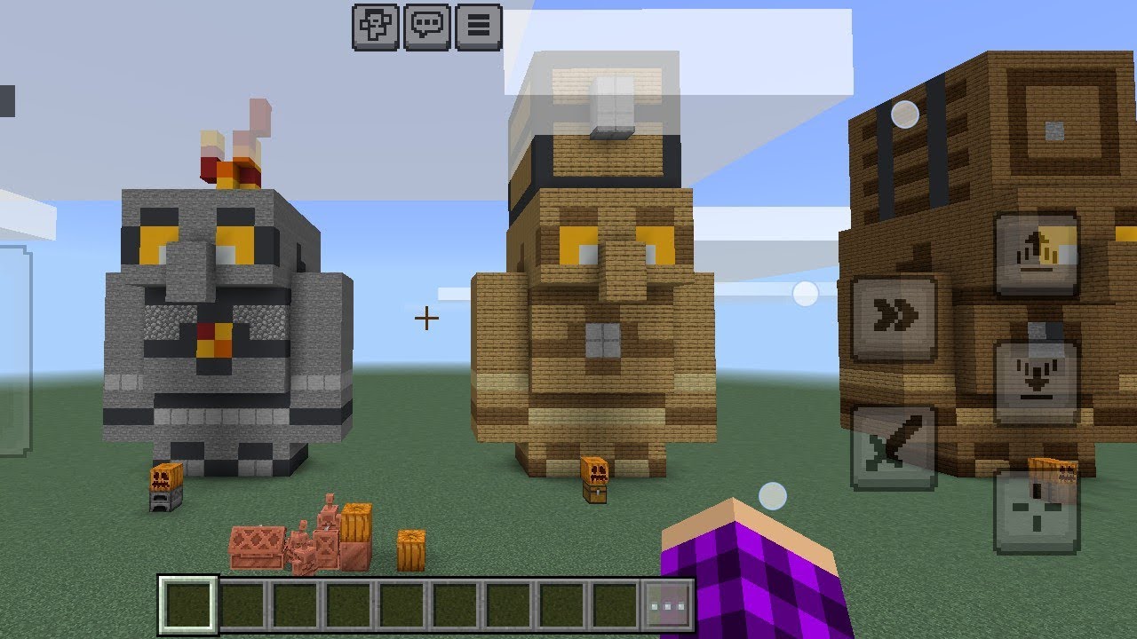 Ideias para novos golens, creepers e variantes de itens  