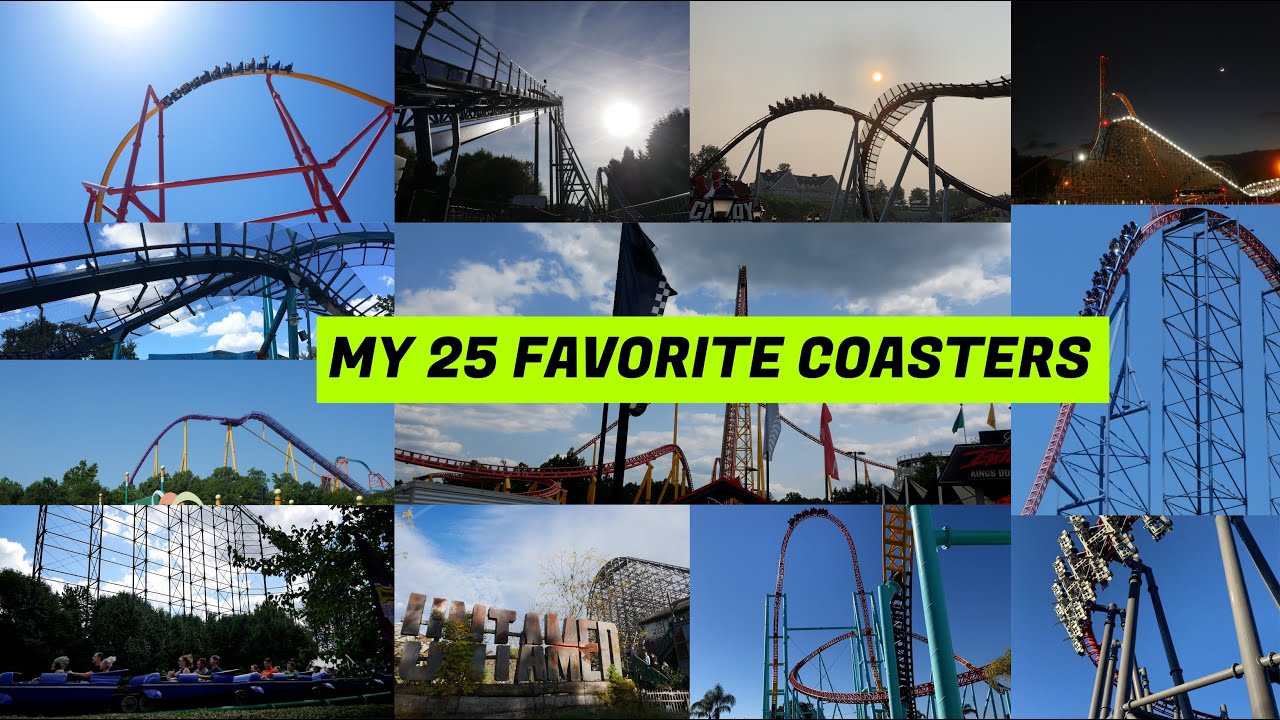 Top 25 Roller Coasters in the World (That I've Ridden) | January 2023