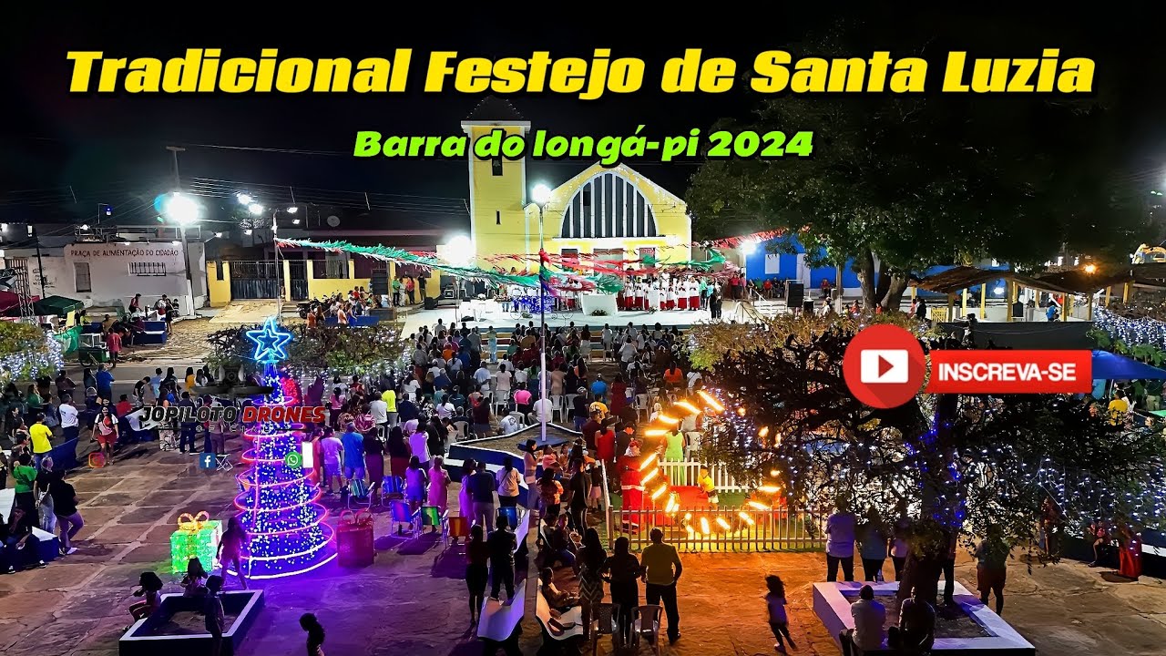 TRADICIONAL FESTEJO DE SANTA LUZIA NO POVOADO BARRA DO LONGÁ-PI 2024