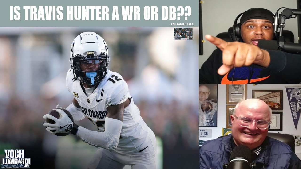 ✭ Draft w/ Bryan Broaddus on what position Travis Hunter plays in the NFL | howd the Cowboys use him