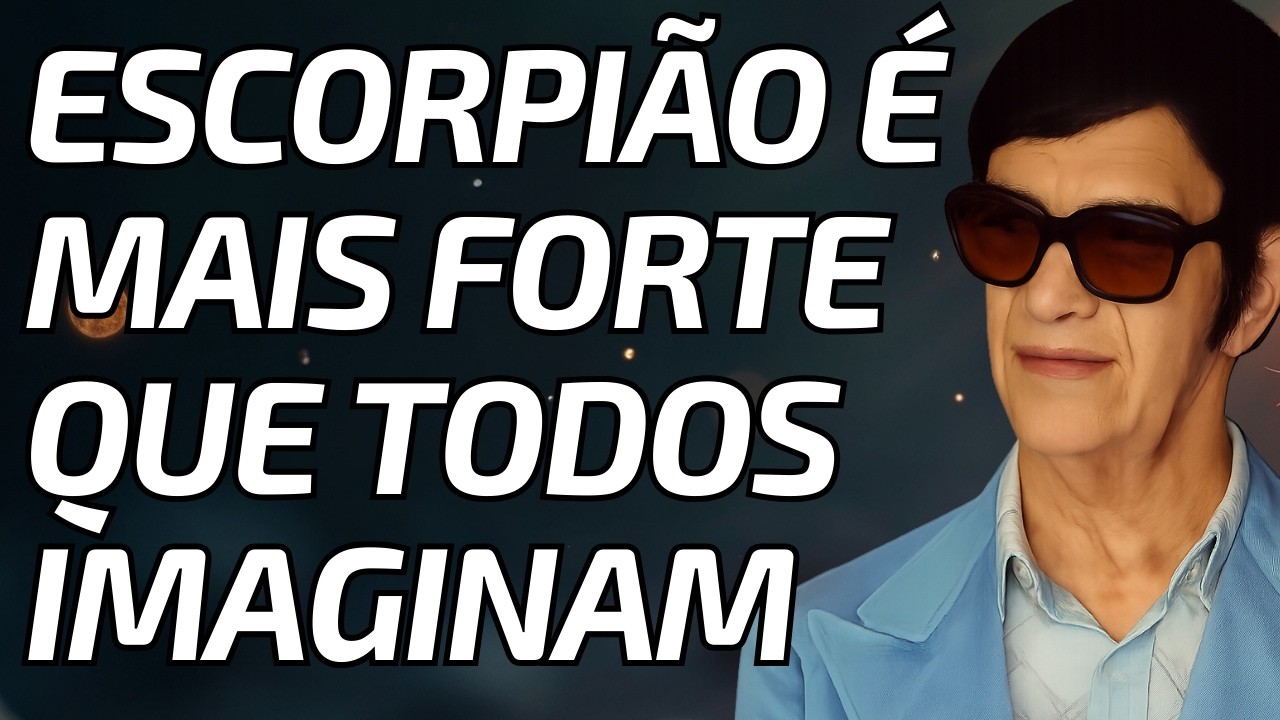 Chico Xavier Revela por Que Escorpião é o Signo Com o Maior Poder Oculto da Alma e da Transformação