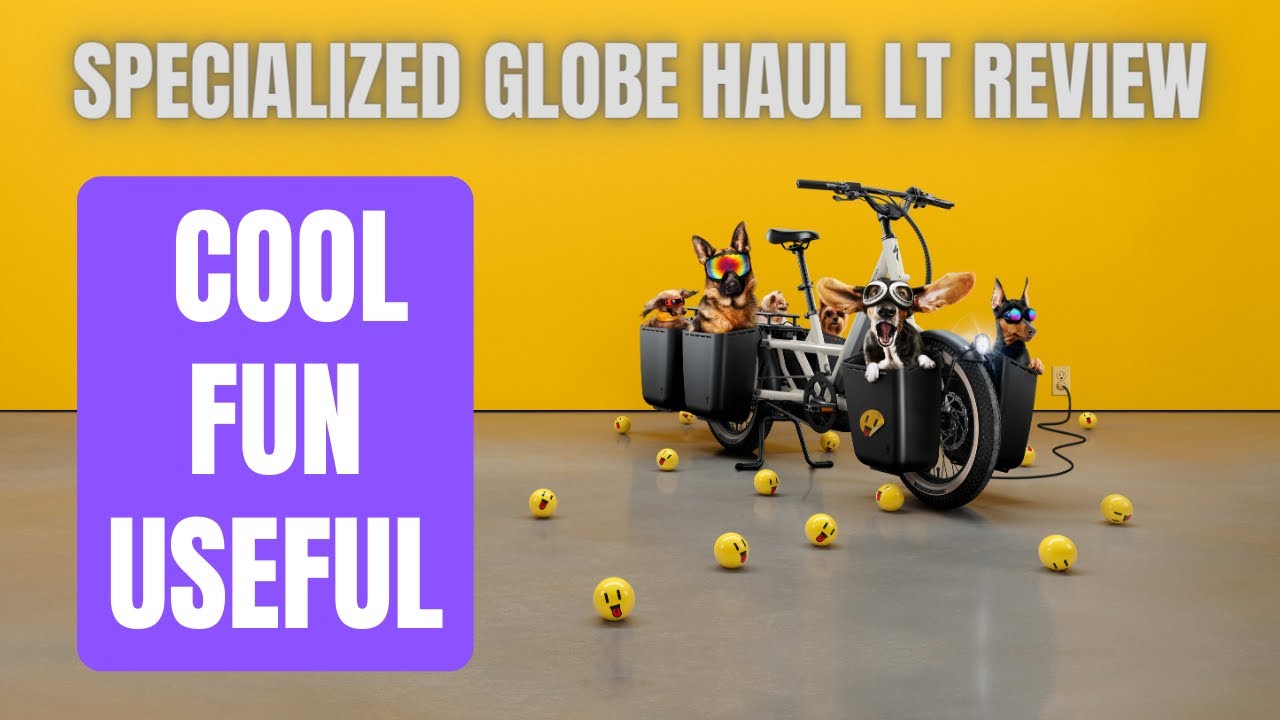Грузовой электровелосипед Globe Haul LT — лучший грузовой велосипед от Specialized Globe