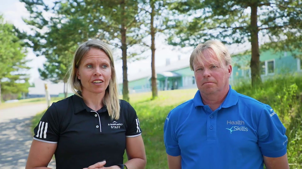 Jääkiekkoilijan testaus Kisakalliossa