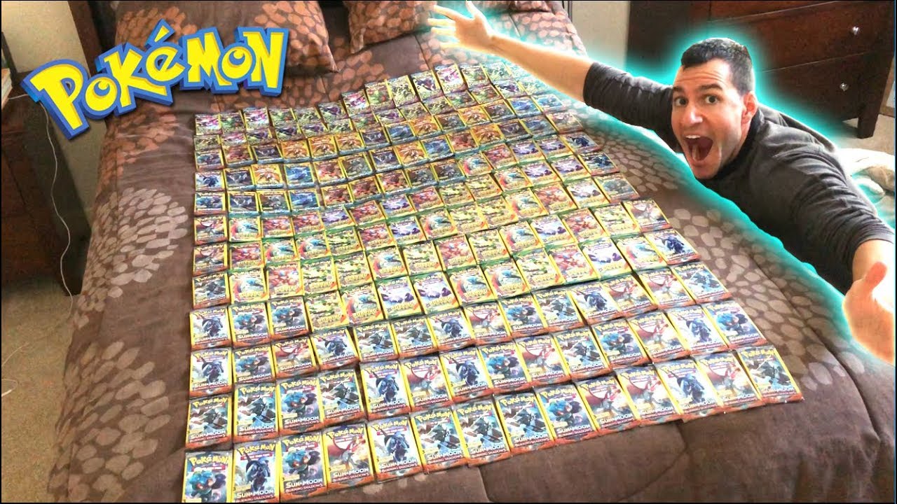 OPENING 200 POKEMON CARDS PACKS FROM DOLLAR TREE!