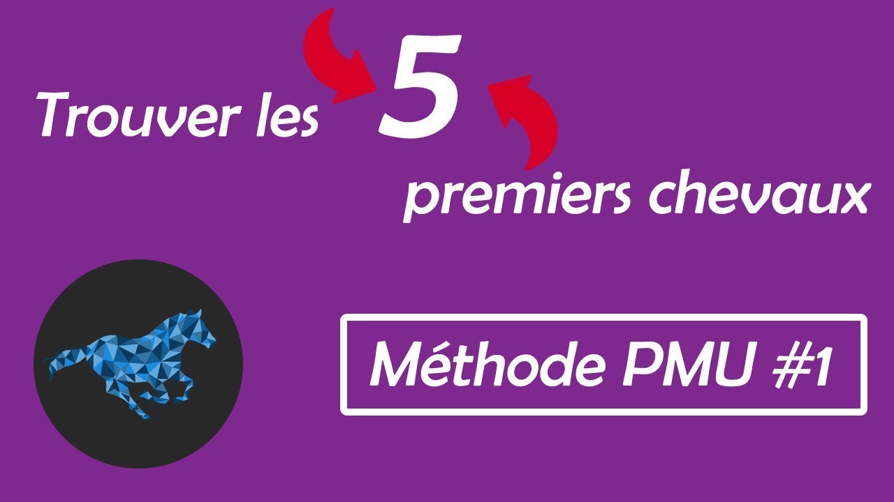 [METHODE PMU] Trouvez le ou les chevaux qui finiront dans le top 5
