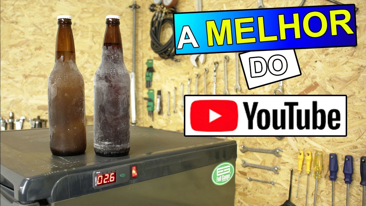 VEJA como TRANSFORMEI um freezer em CERVEJEIRA ou CHOPEIRA -   RESULTADO ficou TOP!