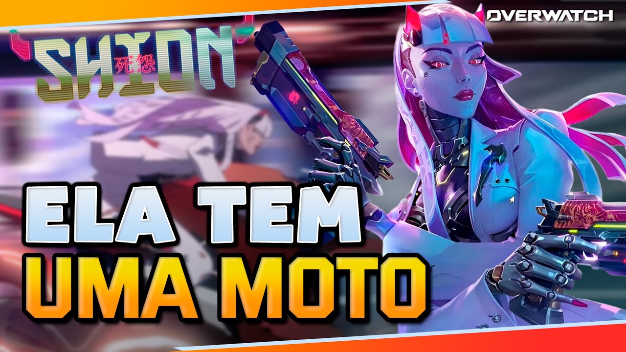 SHION REVELADA! Nova DPS OMINICA de Overwatch!