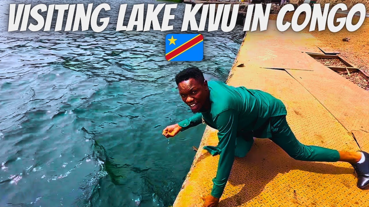 Visiting Africa’s LAKE KIVU In ,CONGO 🇨🇩🇨🇩 !! GOMA