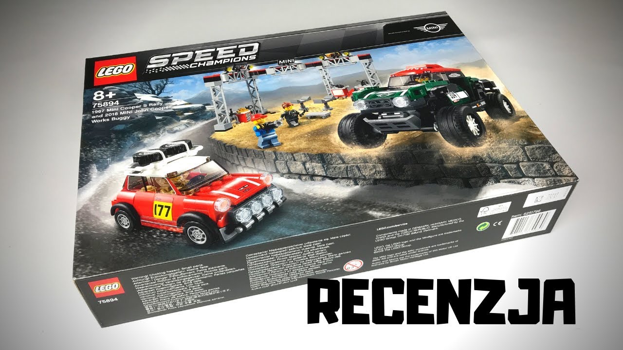 LEGO SPEED CHAMPIONS 75894 - MINI COOPER - RECENZJA