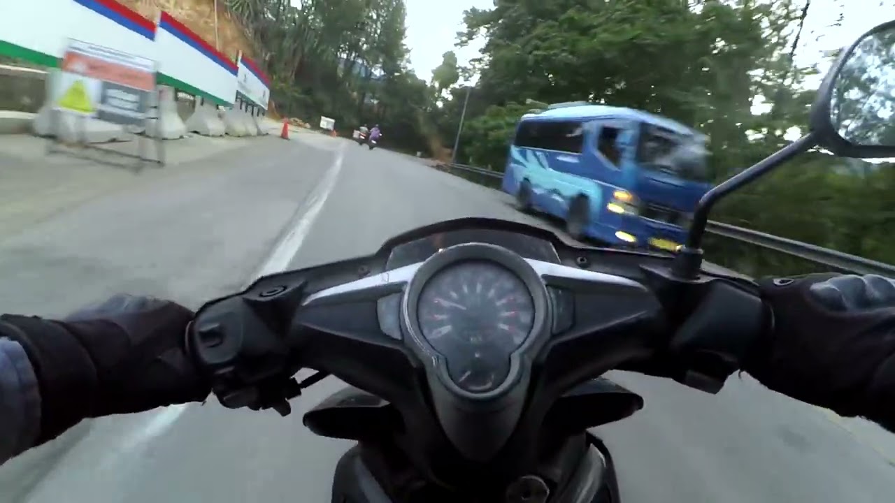 A usual riding | Through the adsense hairpin 