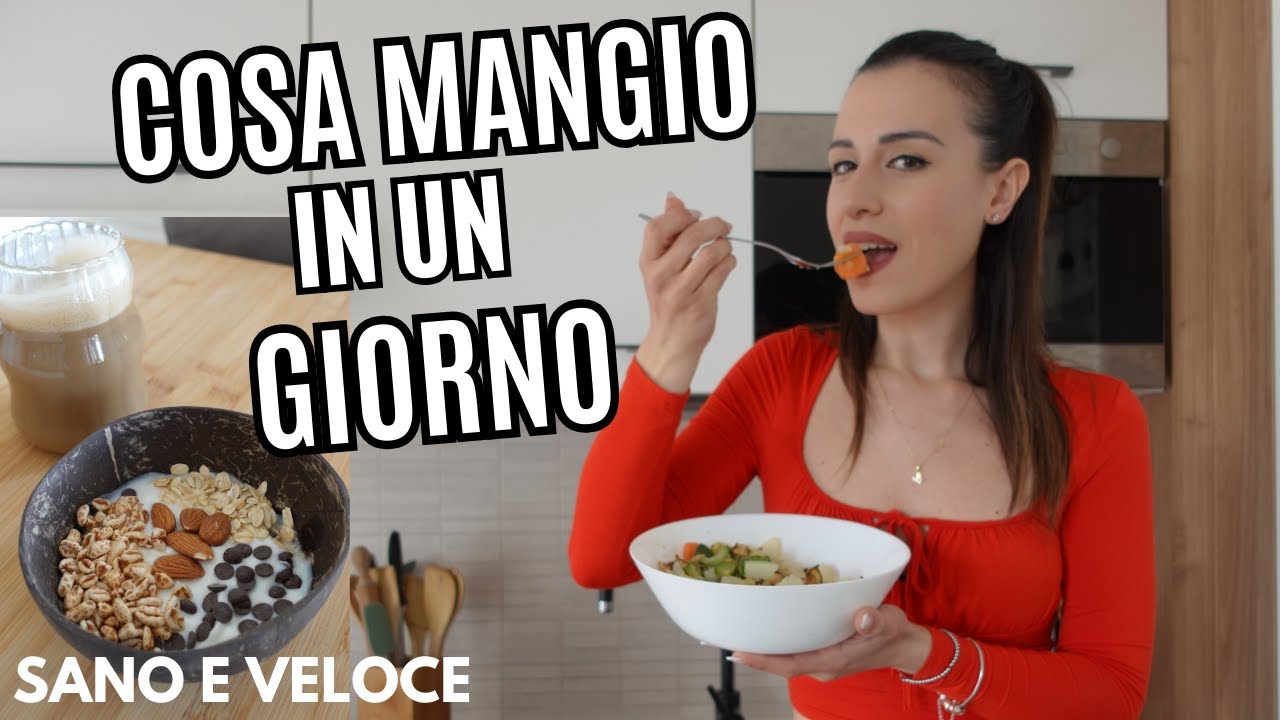 COSA MANGIO IN UN GIORNO🍁🥘 ricette sane e veloci a dieta!