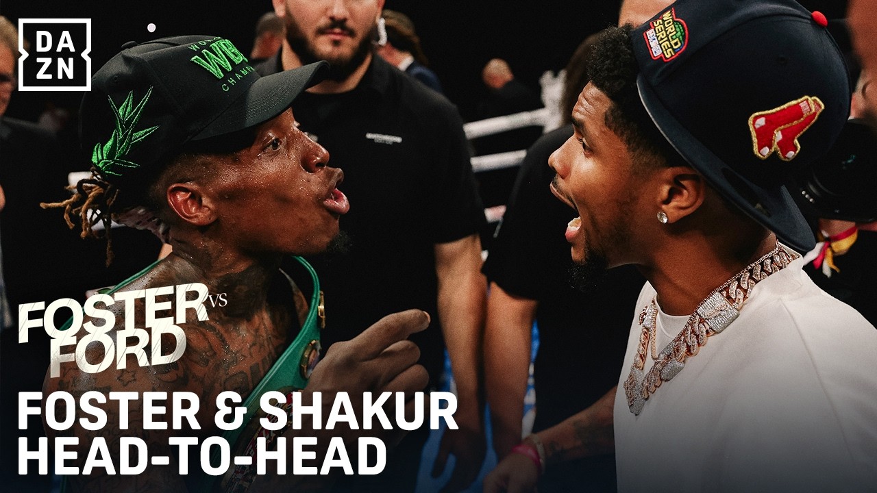 O'Shaquie Foster and Shakur Stevenson go at it in the ring!
