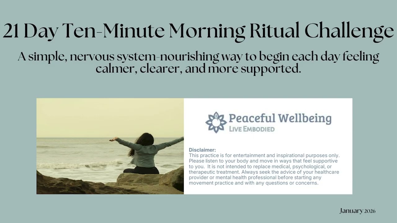 Speaking Kindly to Yourself | A Gentle 10-Minute Morning Ritual