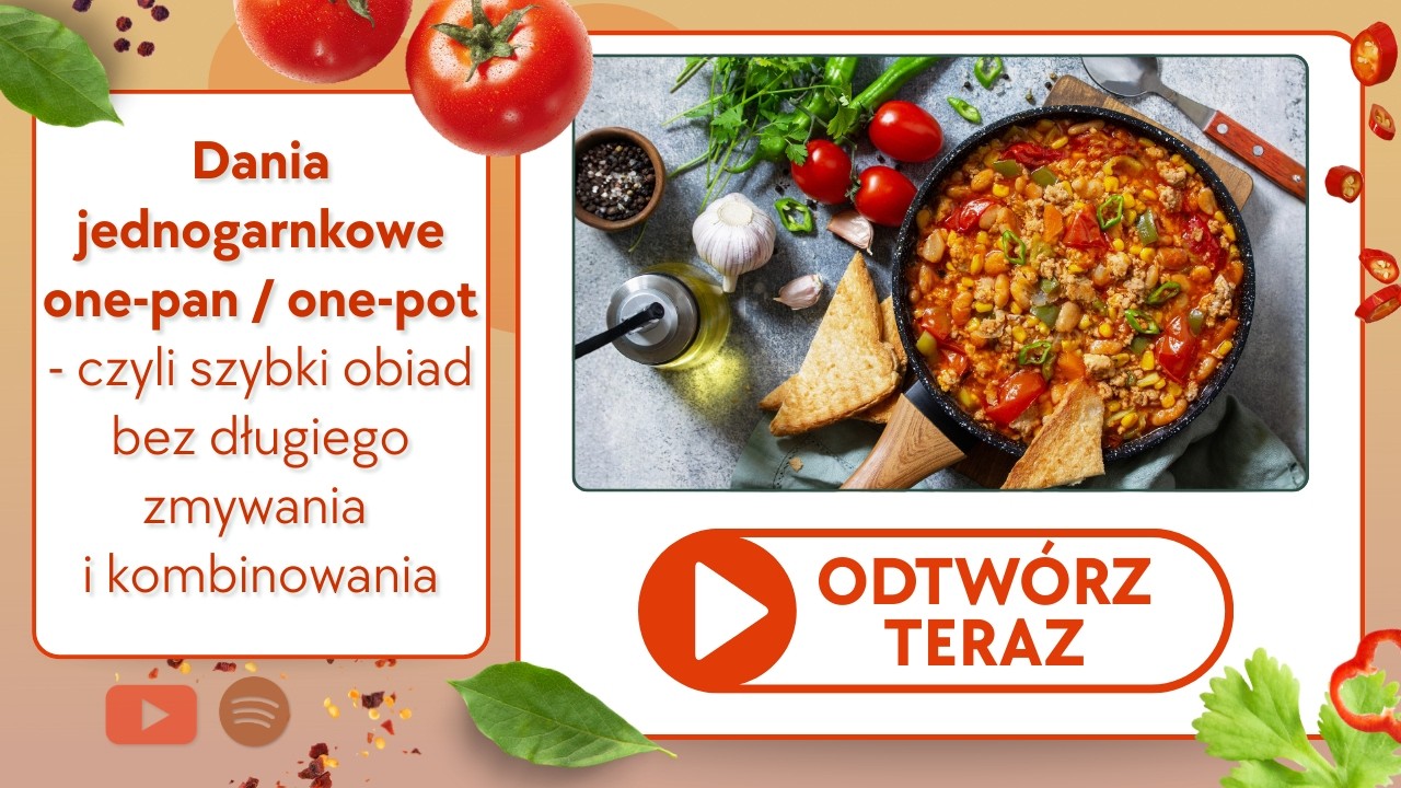 Dania jednogarnkowe (one-pan / one-pot) – szybki obiad bez chaosu i długiego zmywania