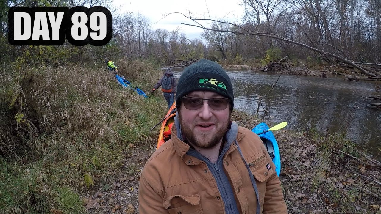 Searching Along a River For Buried Treasure