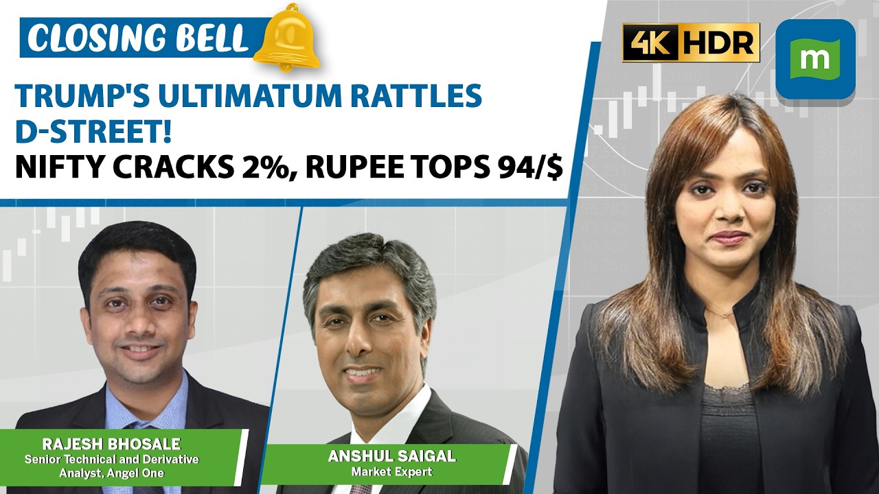 Live: Monday mayhem for markets, rupee hits fresh record low, brent above $114/bbl | Closing Bell