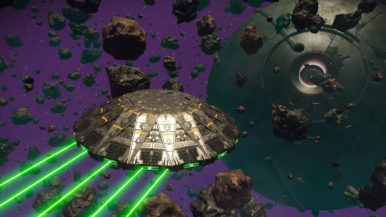How to make a seamless ufo corvette #nomanssky 