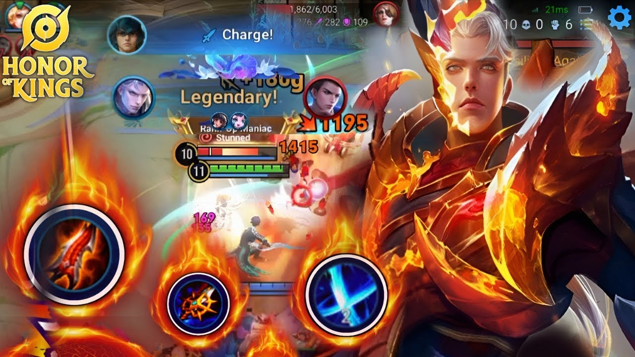 INSANE CRIT KAIZER NO DEATH GAMEPLAY! | ONE-SHOT BUILD & ARCANA GUIDE | HONOR OF KINGS | 227