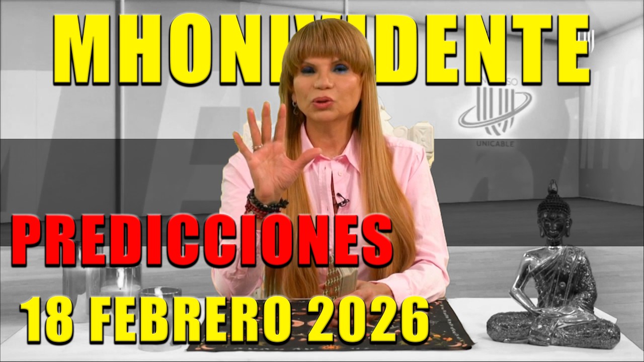 PREDICCIONES 18 Febrero 2026 Mhoni Vidente