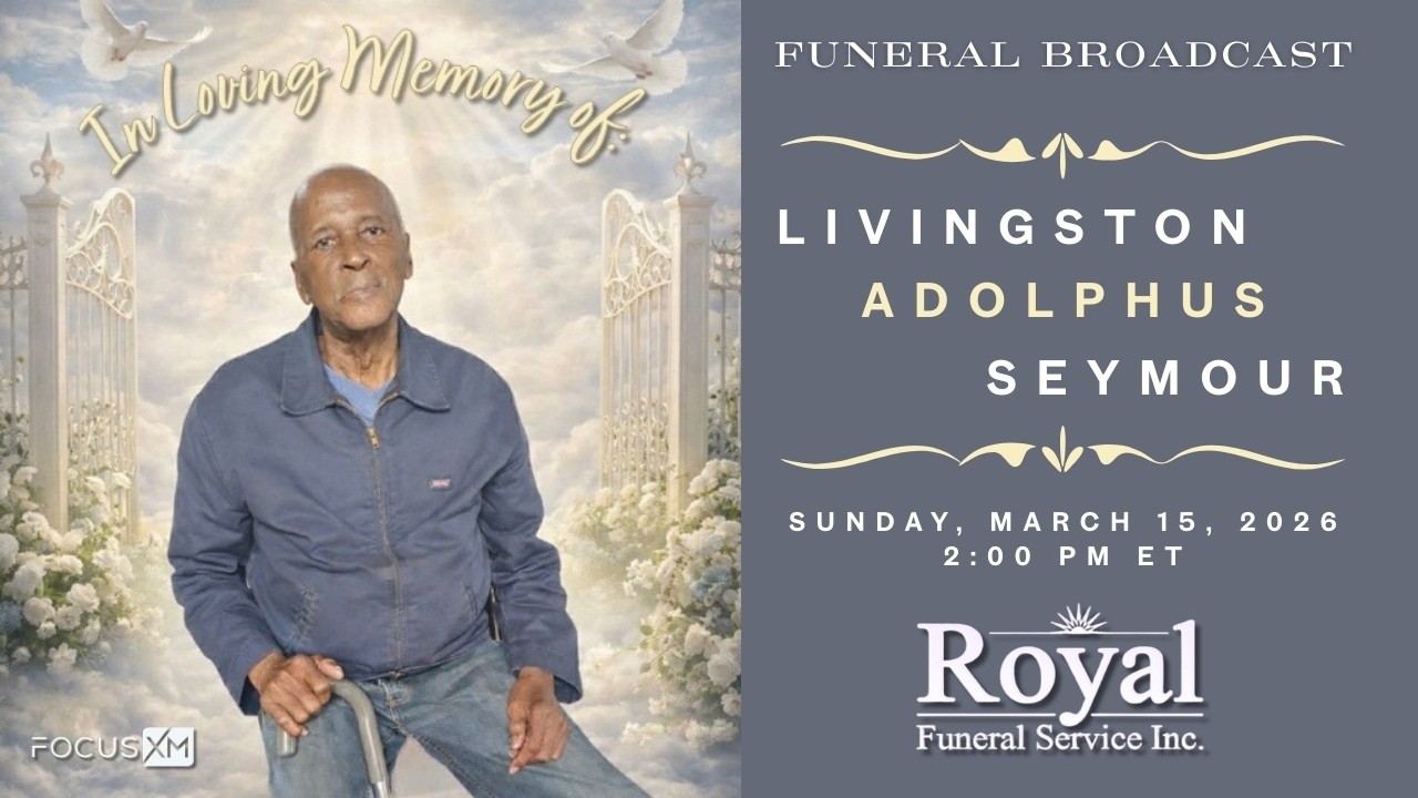 Mr. Adolphus Seymour's Funeral Broadcast