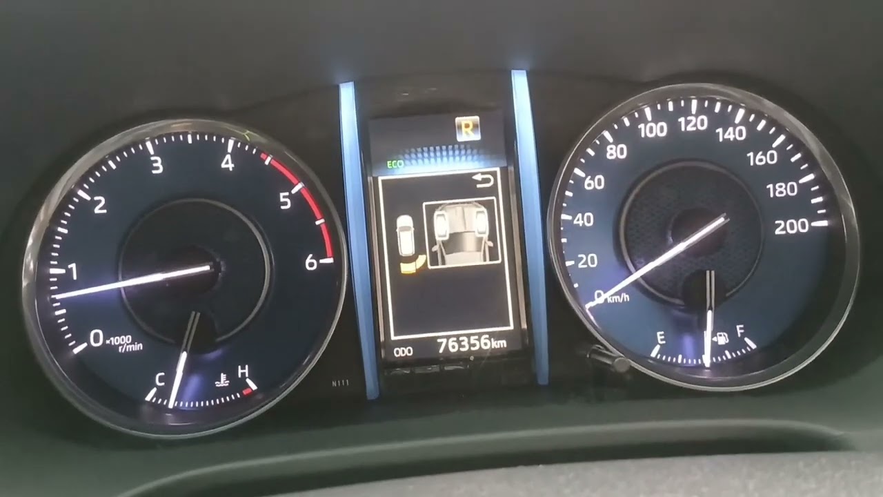 Toyota Fortuner GR Sport Edition 2021 OEM Reverse Chime Present
