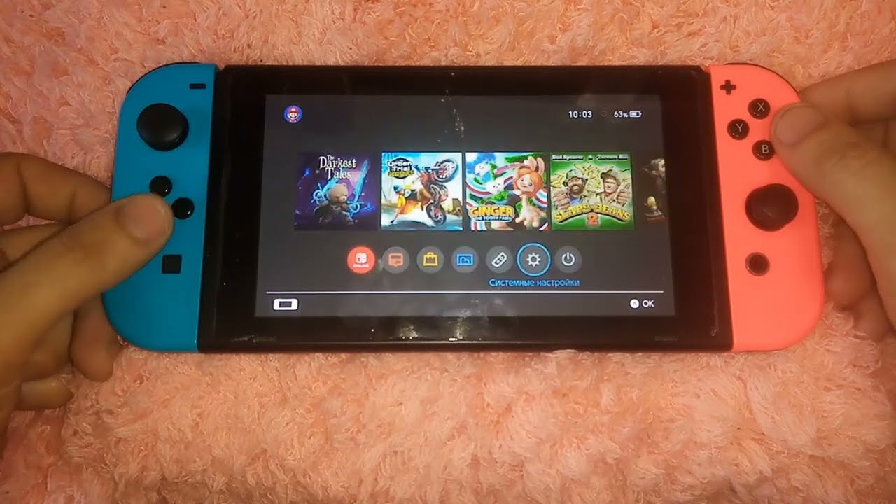 Обновление Кефир и Прошивки на Nintendo switch без ПК