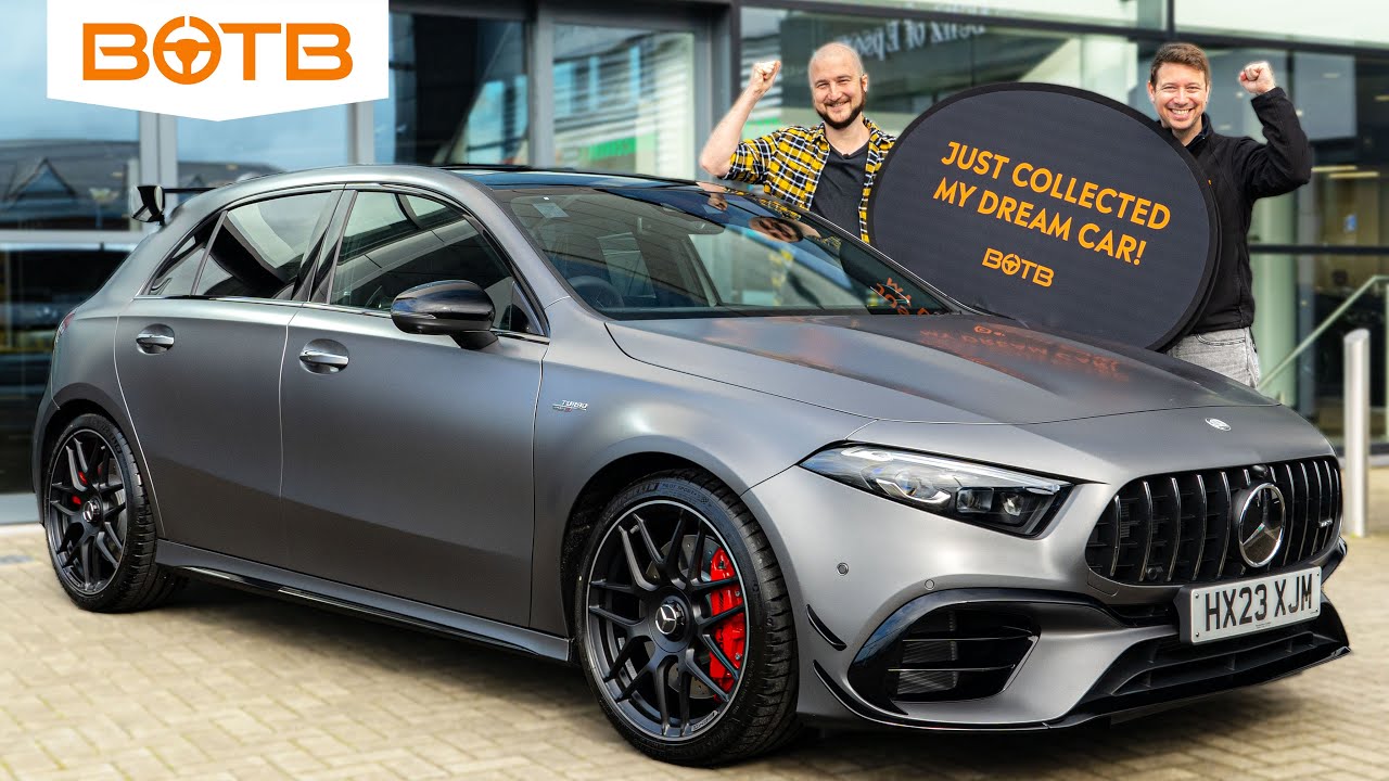 Совершенно новый Mercedes A45 AMG с рестайлингом! Коллекция победителей BOTB!