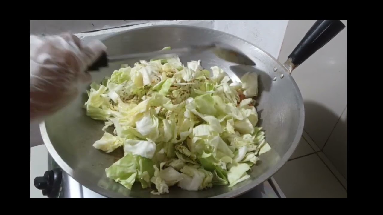 #ginisang repolyo with pork