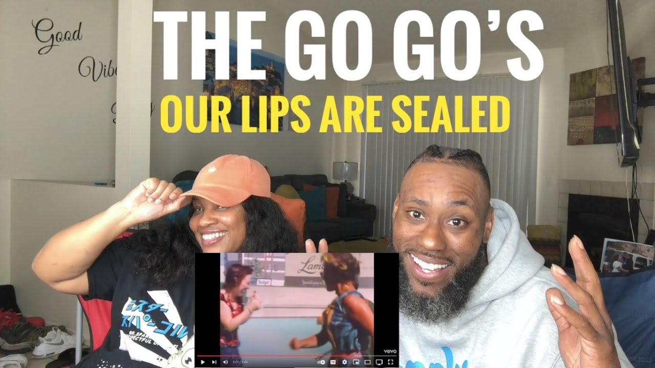 THIS SURPRISED US!! THE GO GO'S-  OUR LIPS ARE SEALED