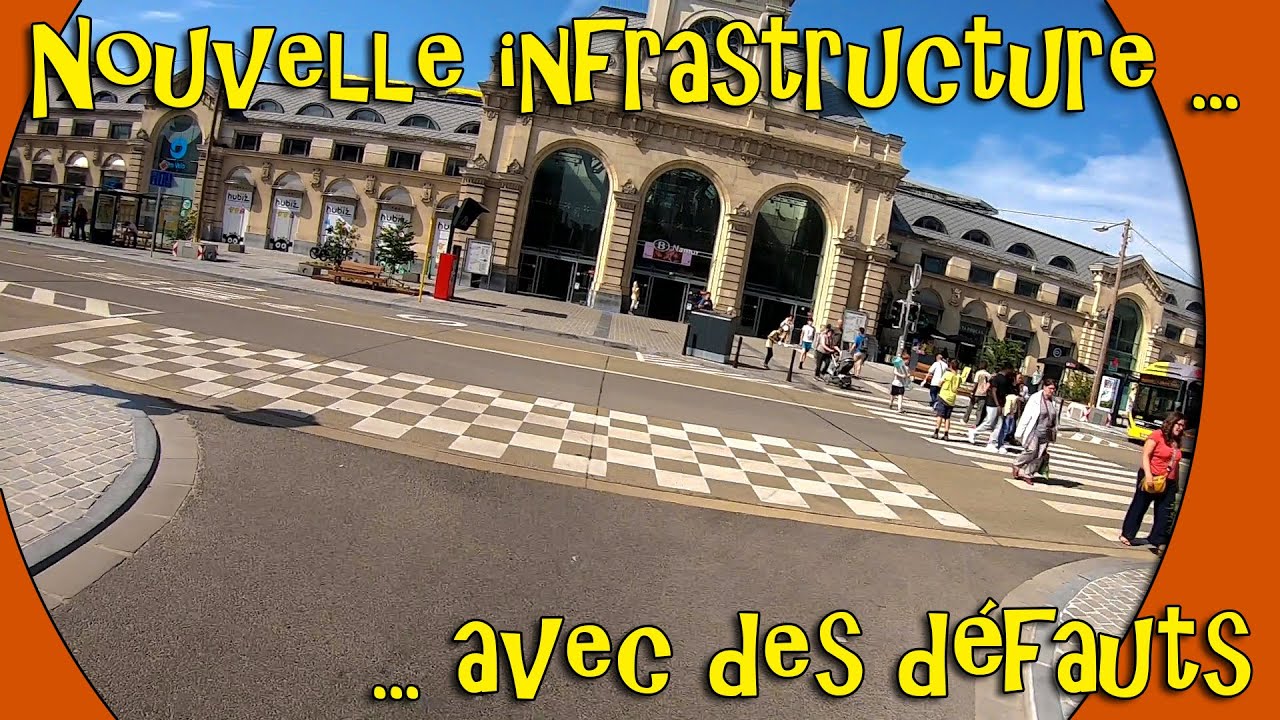 La nouvelle place de la gare de Namur : Peut mieux faire !