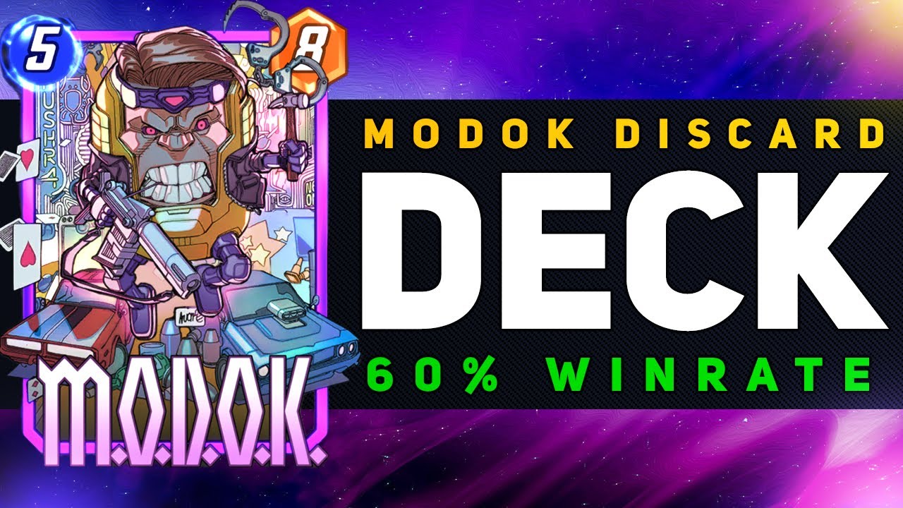 MODOK DISCARD is INCREDIBLE! | F2P FRIENDLY | 60% WINRATE | Marvel Snap