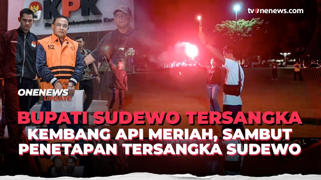 Sukacita Warga Pati Rayakan Penetapan Tersangka Bupati Sudewo oleh KPK | OneNews Update
